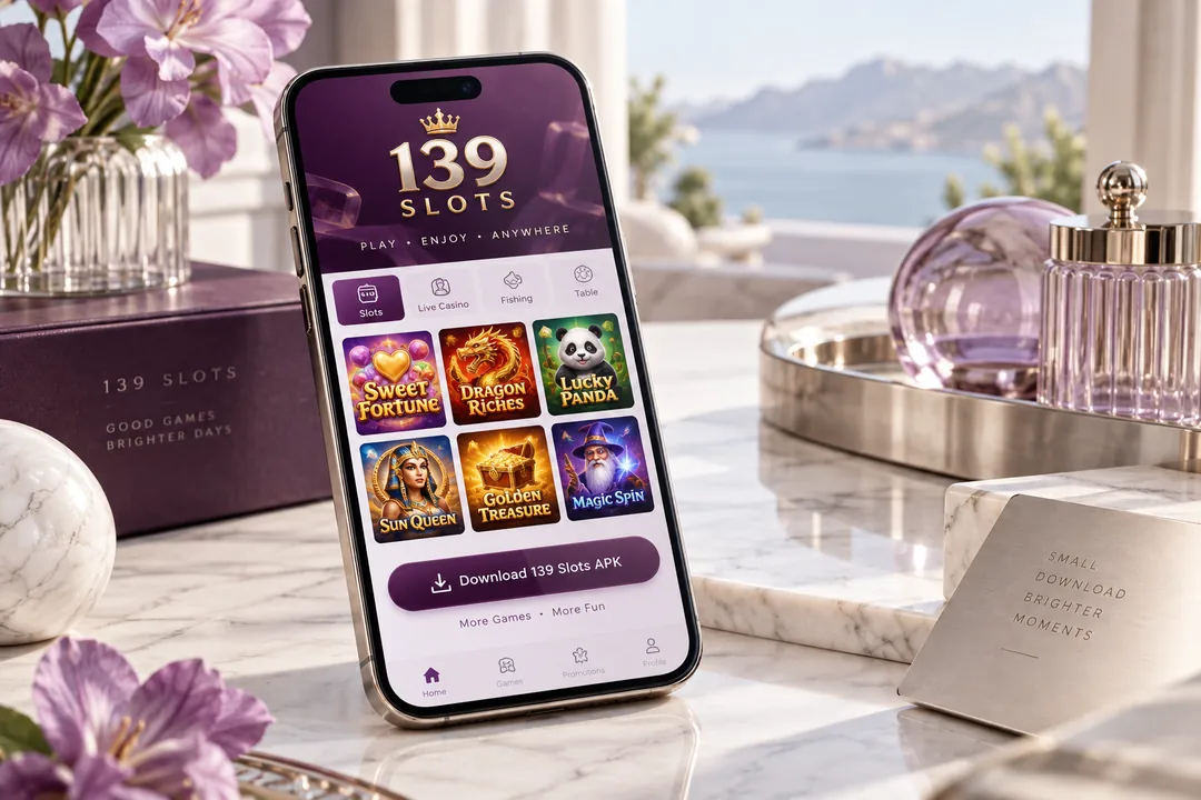 139 Slots apk download ဖုန်း interface အနီးကပ် ဆက်စပ်ပုံ