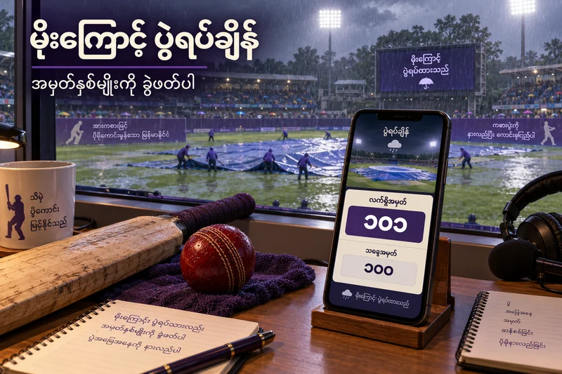 မိုးရပ်ကရစ်ကက်ကွင်းရှေ့ ဖုန်းတွင် လက်ရှိ ၁၀၁ နှင့် သရေ ၁၀၀ ကို သီးခြားပြထားသော သရုပ်ဖော်ပုံ